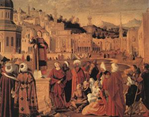 Vittore Carpaccio Stephen Preaching at Jerusalem (mk05) China oil painting art